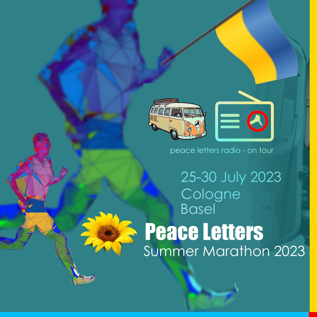 Peace Letters Summer Marathon 2023 – Cologne-Basel